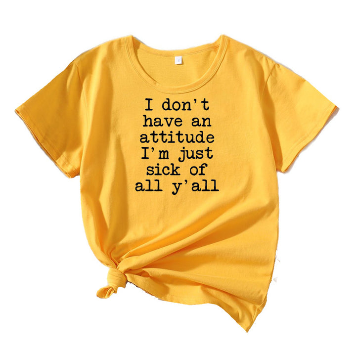 Lune London relaxed statement attitude t-shirt for women