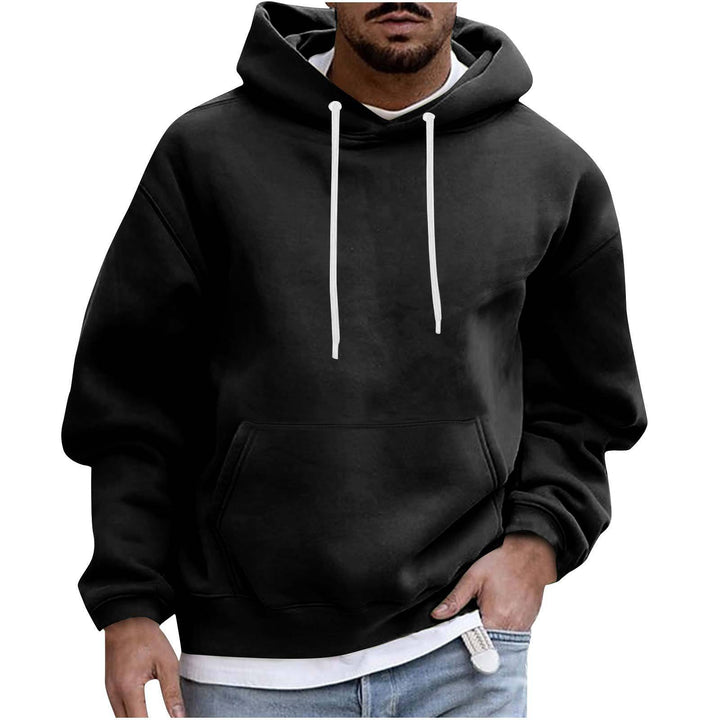 Hooded sweatshirt for men with an oversized cut and practical kangaroo pockets Lune London