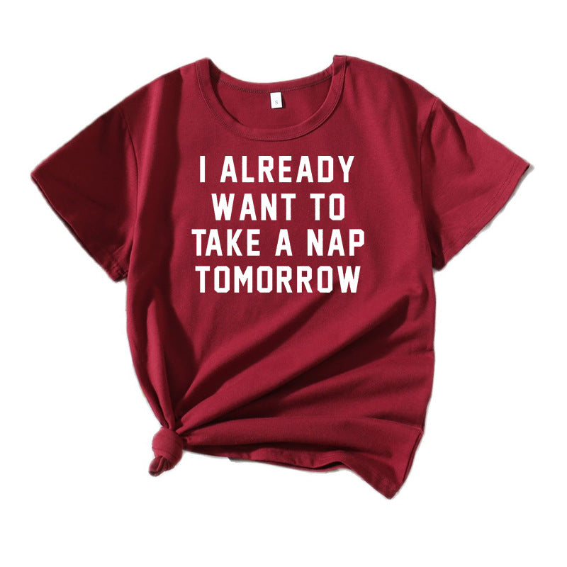 Women's Comfortable Quote T-shirt Lune London