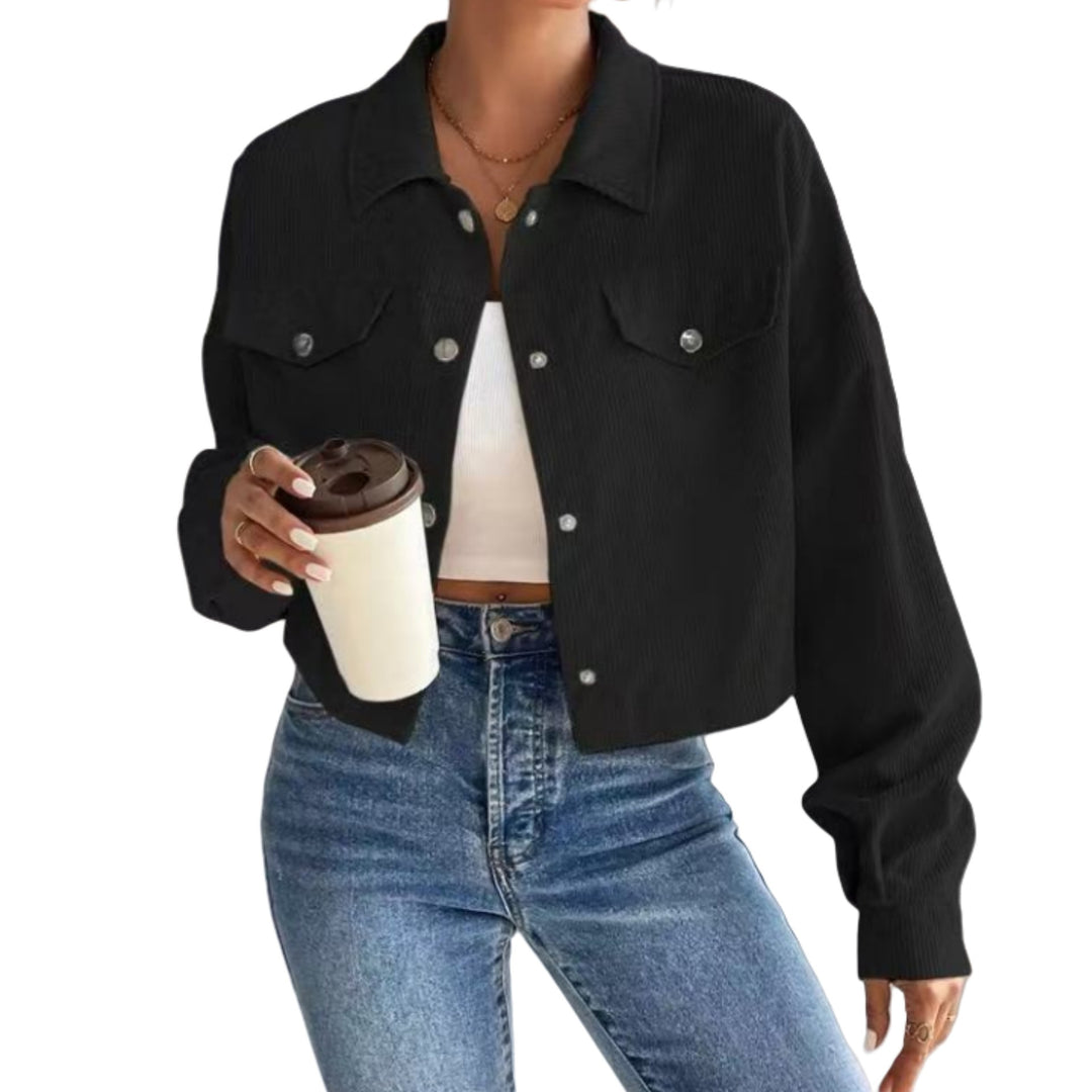 Casual velvet jacket for women Lune London