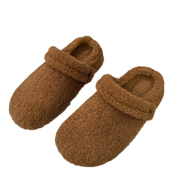 Women's Quilted Teddy Slippers with Fold and Padded Comfort Footbed Amarae