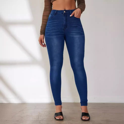 High-waisted skinny jeans for women with a fitted cut Amarae