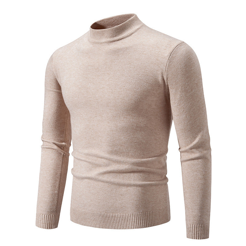 High quality cotton turtleneck sweater for men Lune London