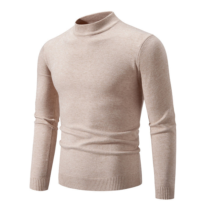 High quality cotton turtleneck sweater for men Lune London