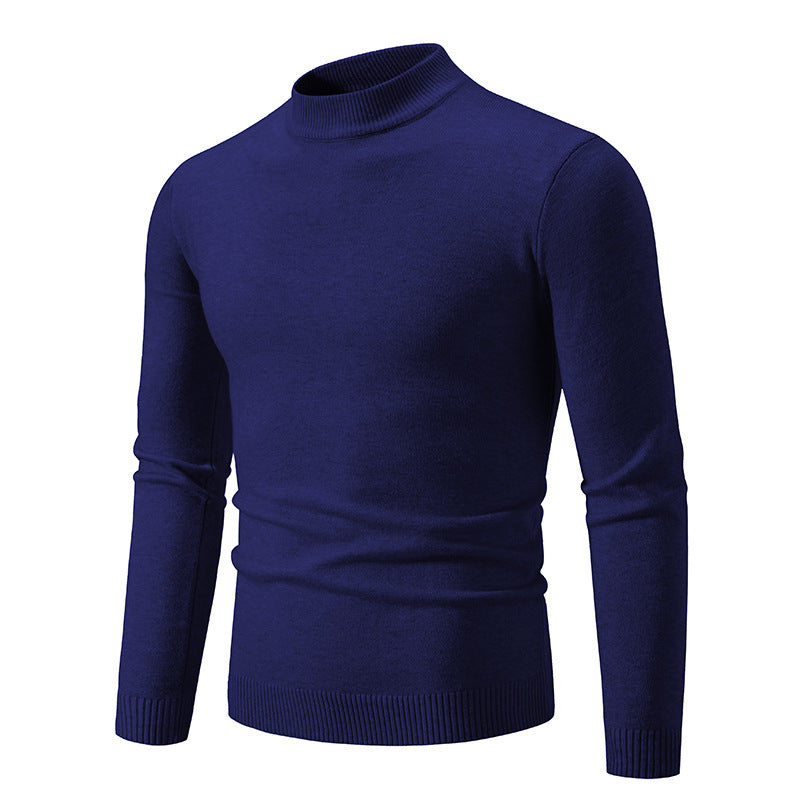 High quality cotton turtleneck sweater for men Lune London