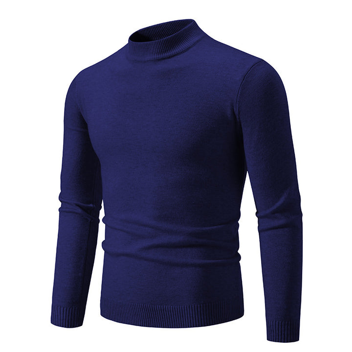 High quality cotton turtleneck sweater for men Lune London