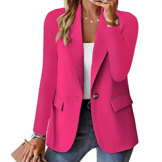 Ladies Elegant Blazer with Classic Cut and Chic Style