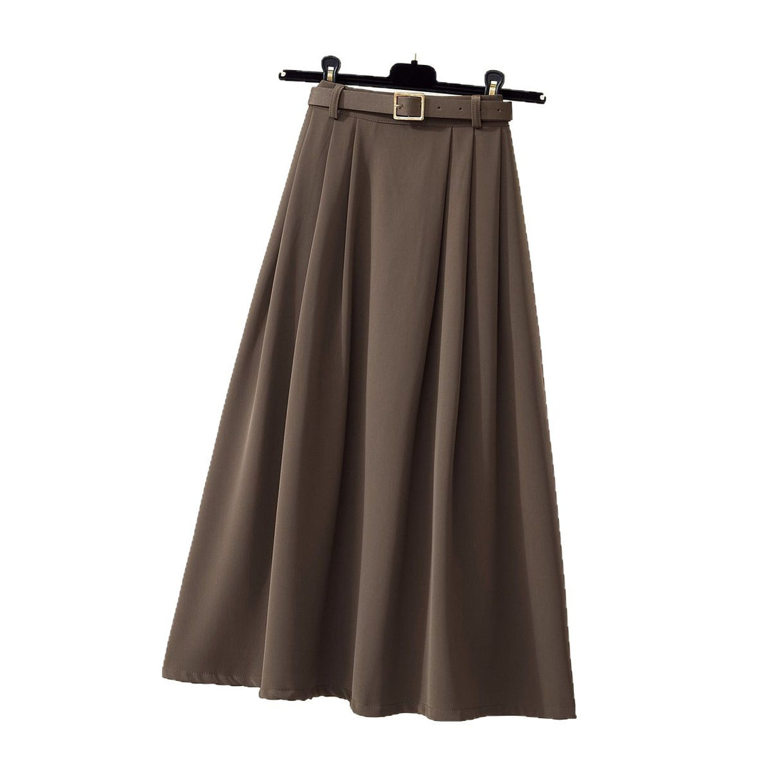 Jupe maxi femme avec boucle de taille élégante Chic & Stil