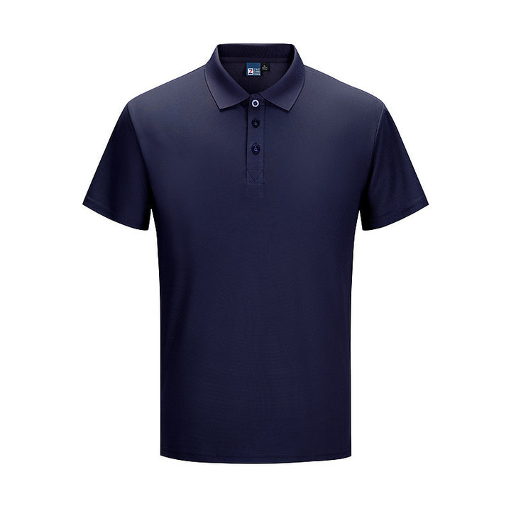 Men's sports polo in breathable functional material Lune London