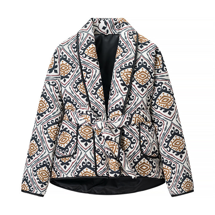 Blazer jacket for ladies with creative print and elegant fit Lune London