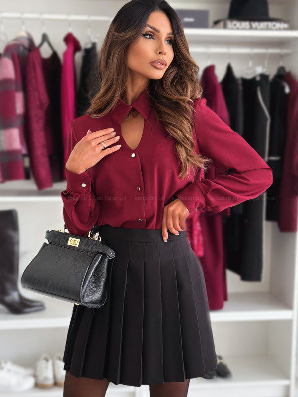 Blouse élégante pour femmes avec décolleté moderne Chic & Stil