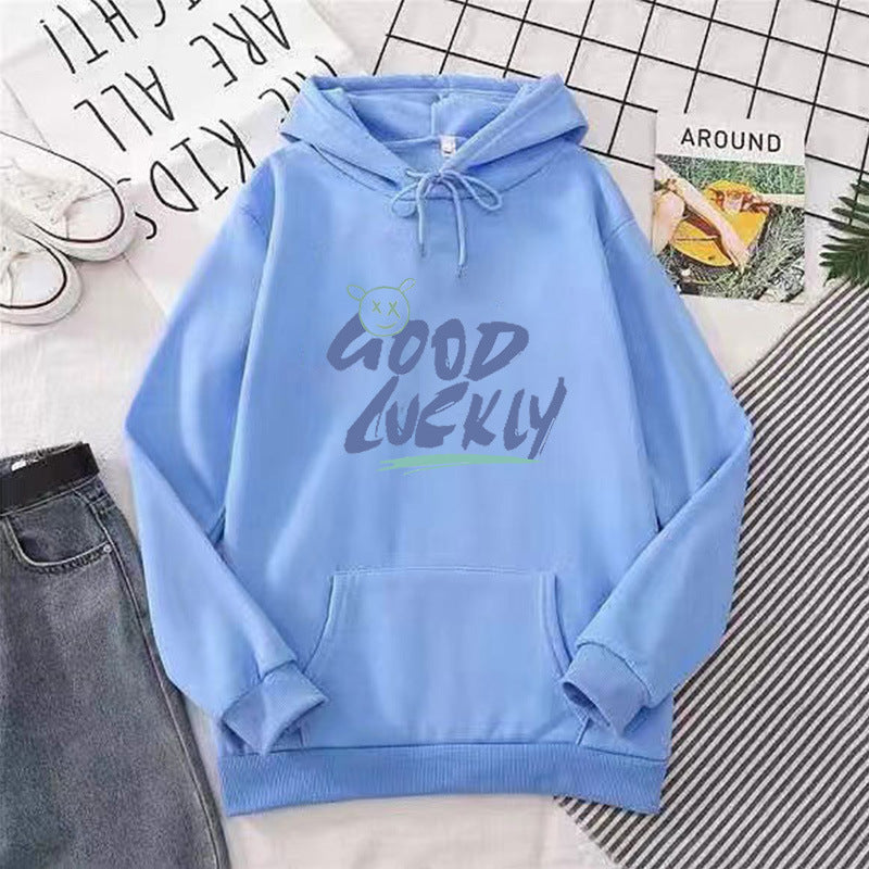 Women's Hoodie with Modern Graphic Design Chic & Stil