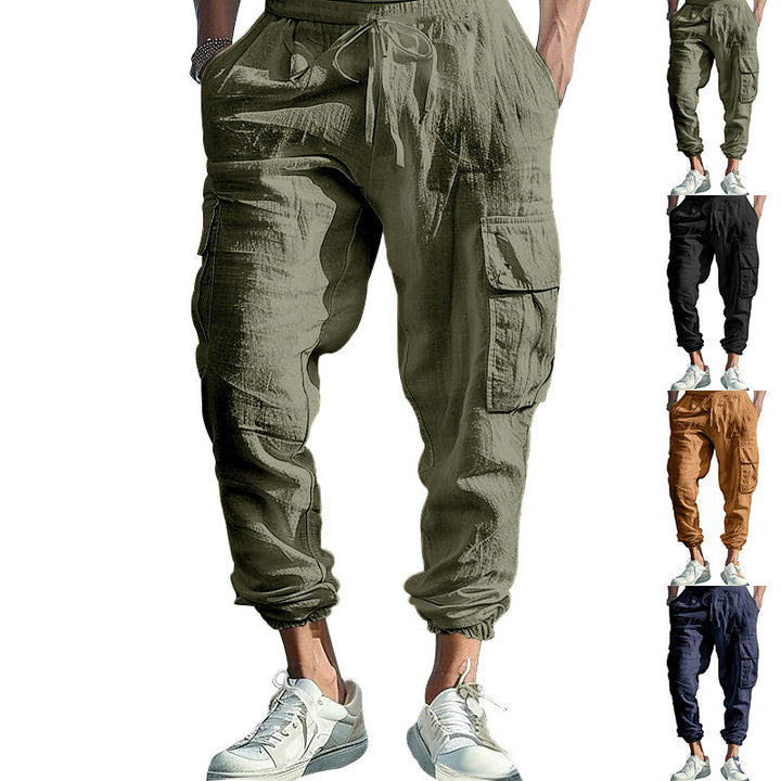 Men's cargo joggers with practical pockets Lune London