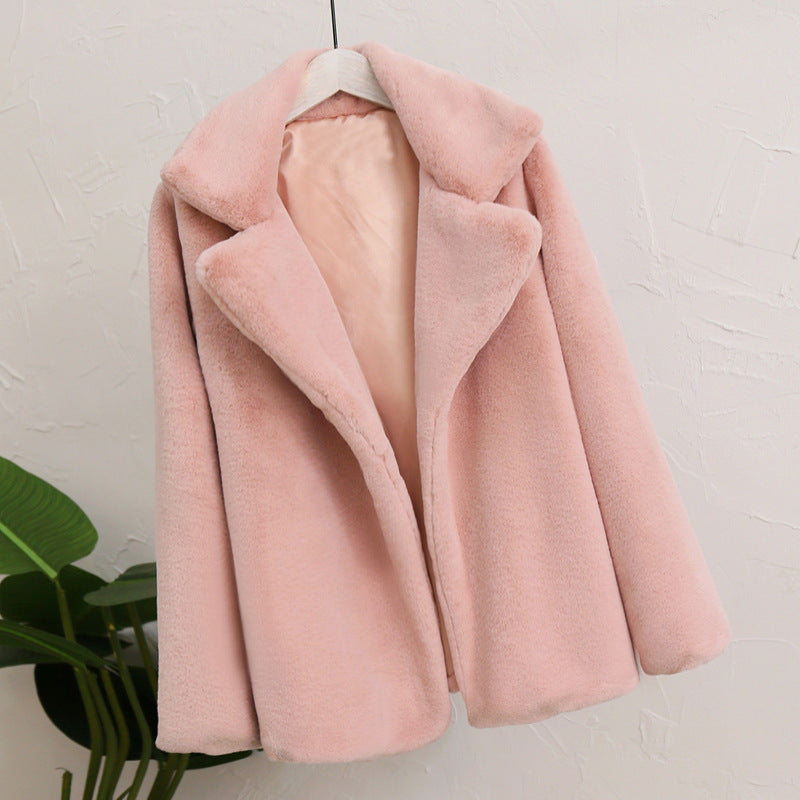 Ladies Flauscher Coat Lune London
