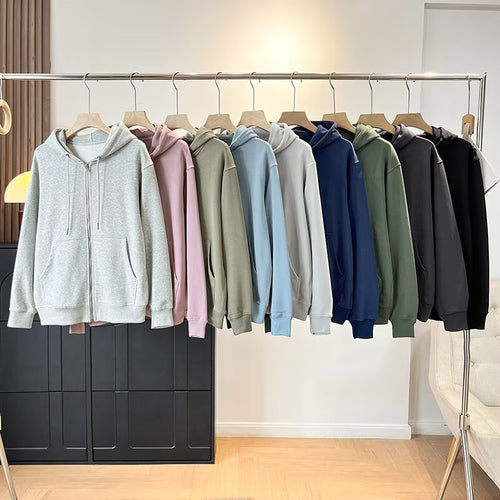 Veste à capuche zippée sportive pour femme avec poches kangourou pratiques Chic & Stil
