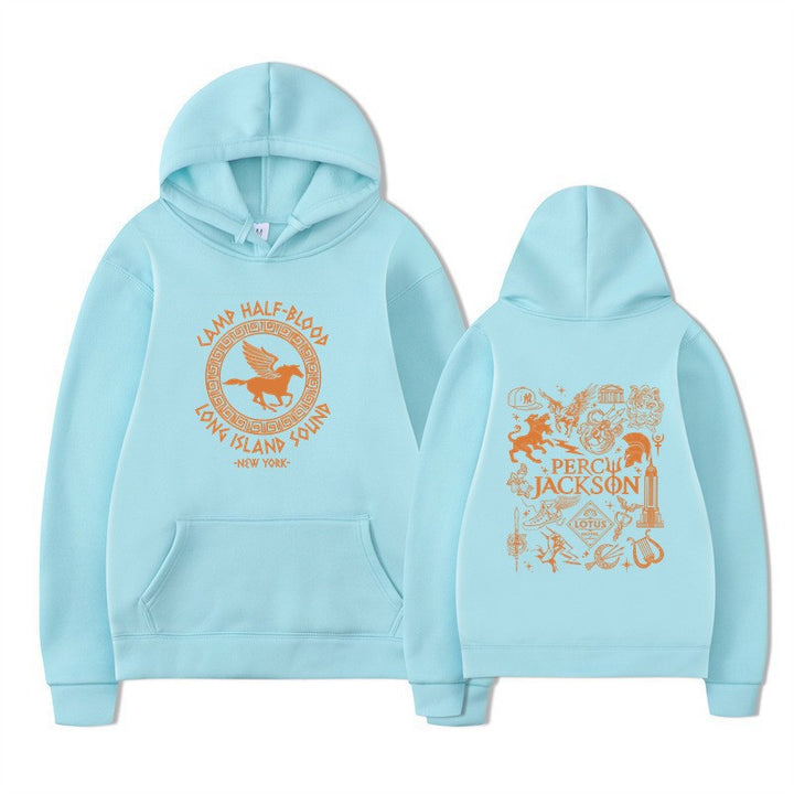 Women's hoodie with artistic mythology print Chic & Stil