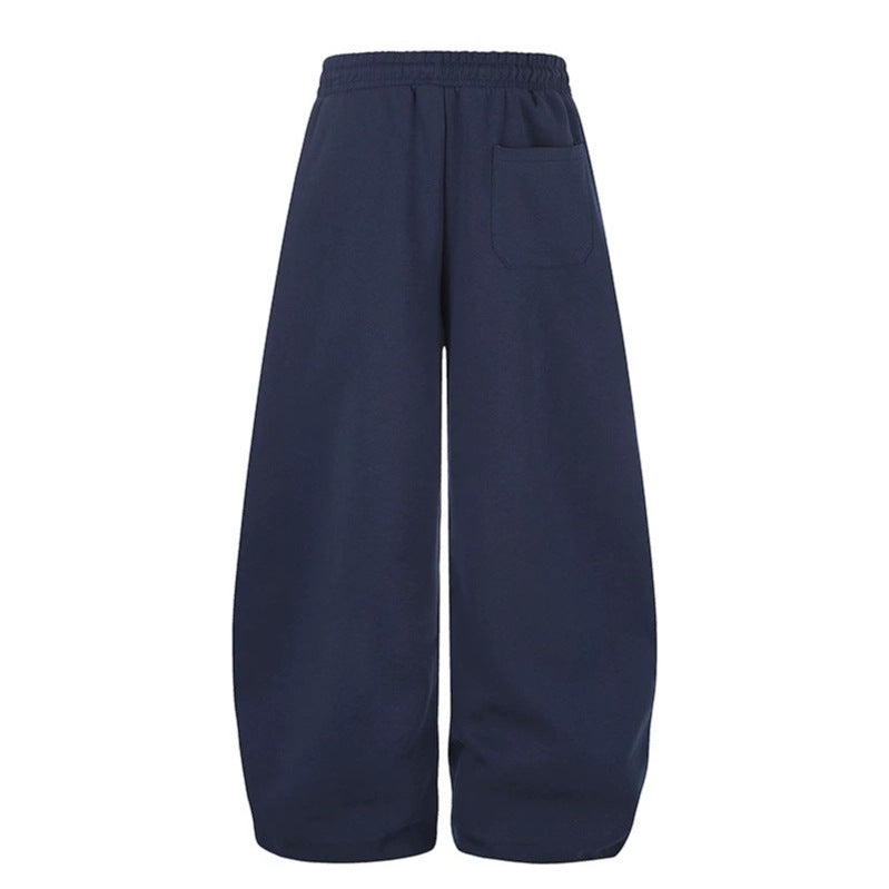 Women's extra-wide culotte sweatpants with a high comfort waistband, drawstring, and adjustable hem closures Amarae