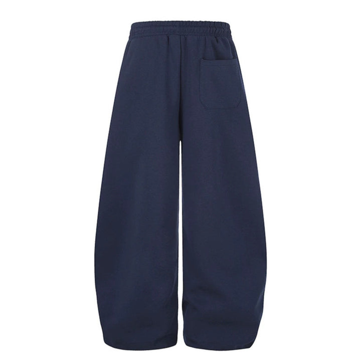 Women's extra-wide culotte sweatpants with a high comfort waistband, drawstring, and adjustable hem closures Amarae