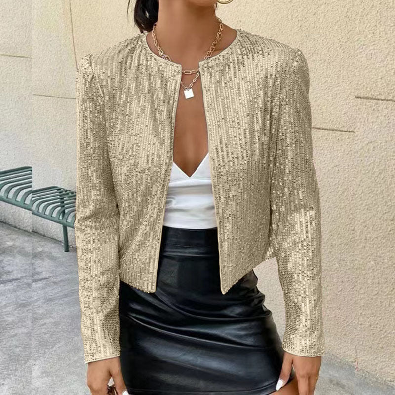 Women's Cardigan with Glitter Effect Lune London