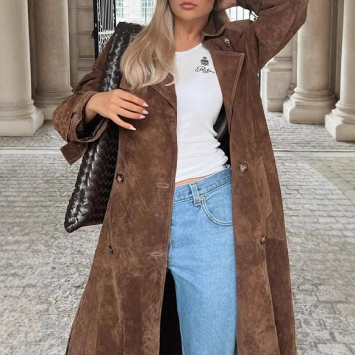 Chic and Stylish Long Women's Coat