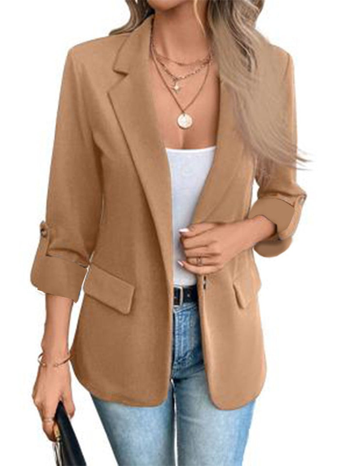 Women Elegant Jacket with Casual Cut and Practical Pockets Lune London