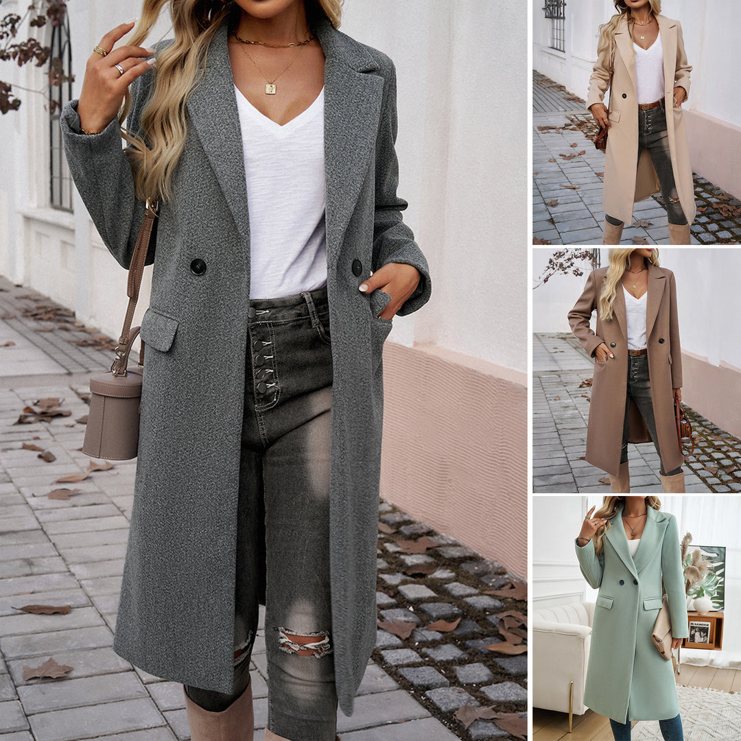 Women Elegant and Timeless Coat Plus Size Lune London
