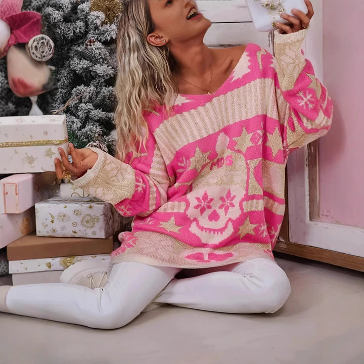 Ladies Oversized Cozy Chic Sweater