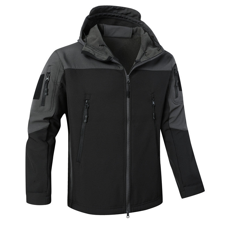 Multifunctional softshell jacket for men Lune London