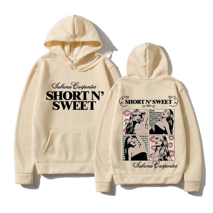 Women's hoodie with unique comic design and artistic print Chic & Stil