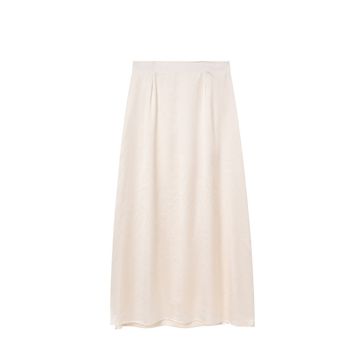 Maxi Skirt in Satin Women Lune London