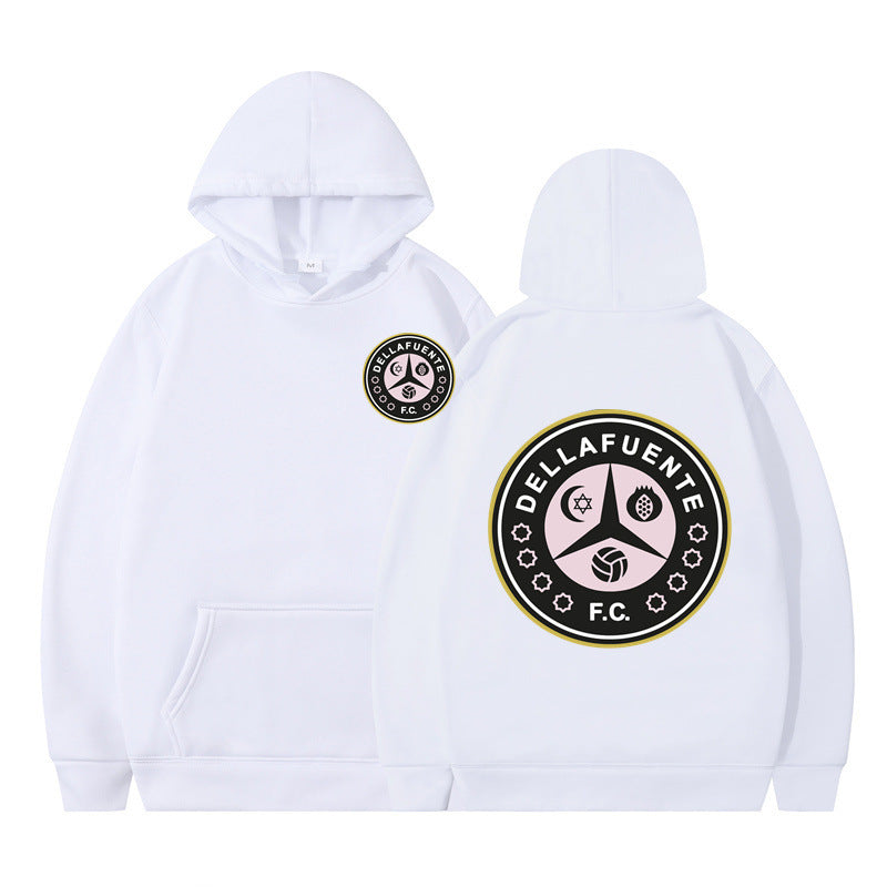 Women's hoodie with distinctive logo and soft fleece Amarae