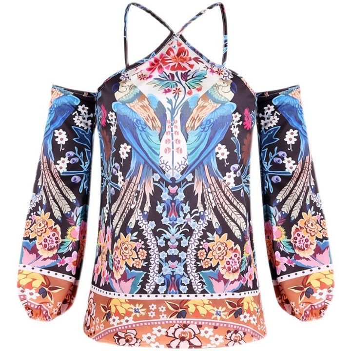 Women Bohemian Blouse Off-Shoulder Lune London