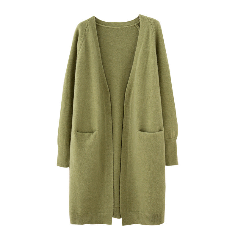 Cardigan décontracté pour femmes avec poches profondes et coupe ouverte Chic & Stil