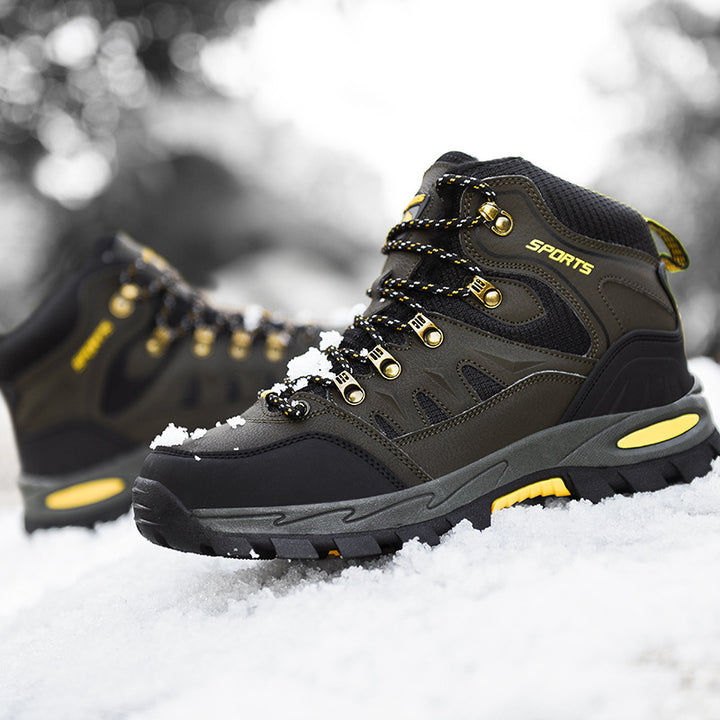 Women's Insulated Waterproof Trekking Ankle Boot with Thermal Lining and Non-Slip Profile Sole Amarae