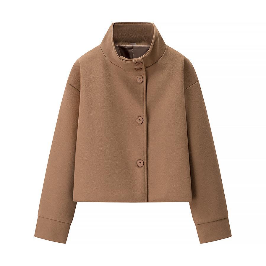 Lune London | Women's elegant short jacket with stand-up collar and stylish button details