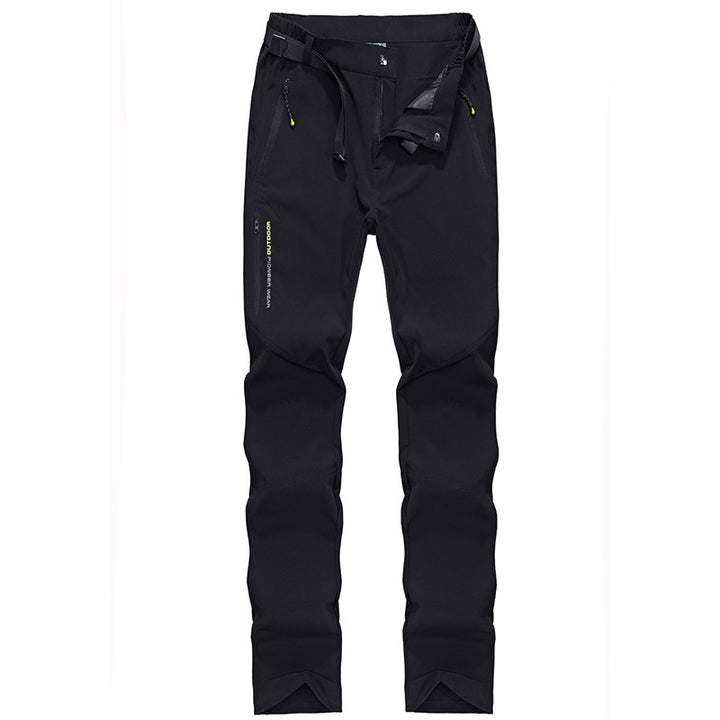 Women's Stretch Softshell Outdoor Pants with pre-shaped knees, adjustable waistband and zippered pockets Amarae