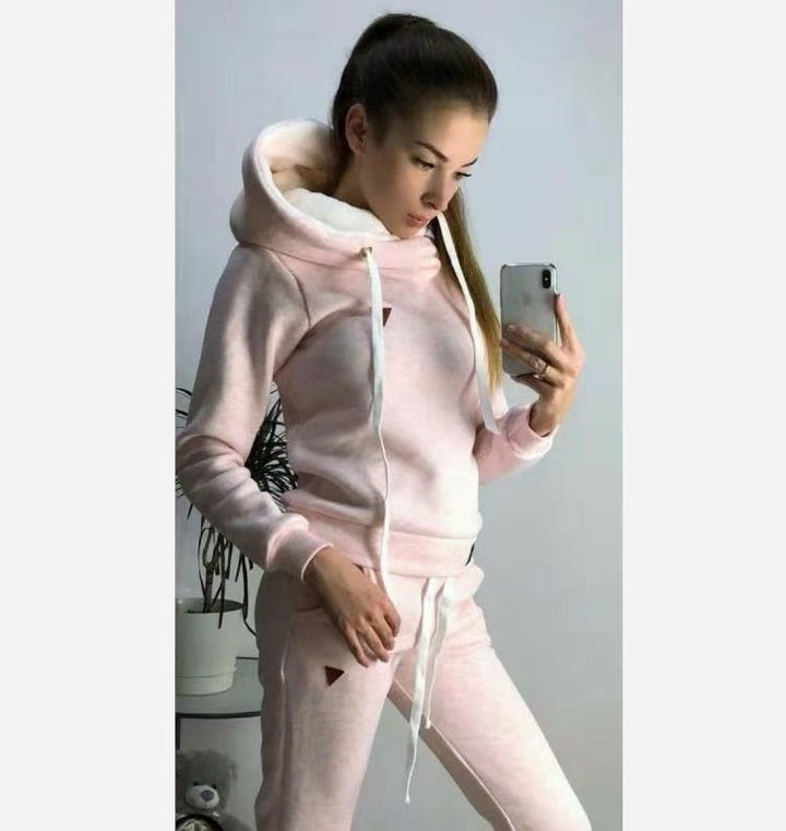 Ladies sporty sweater with high collar and stylish details Lune London