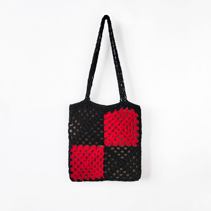 Women Eco-Friendly Crochet Shopping Bag Lune London