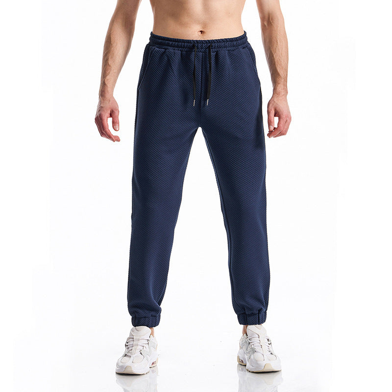 Comfortable sports pants for men with elastic waistband and modern side pockets Lune London