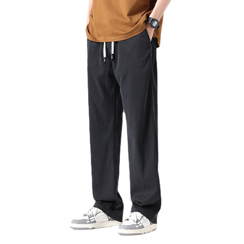 Casual pants for men with a loose fit and elastic waist Amarae