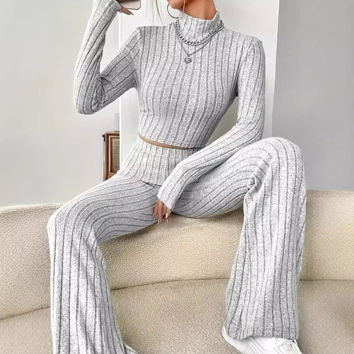 Women's knit set with closed top design and relaxed fit Amarae