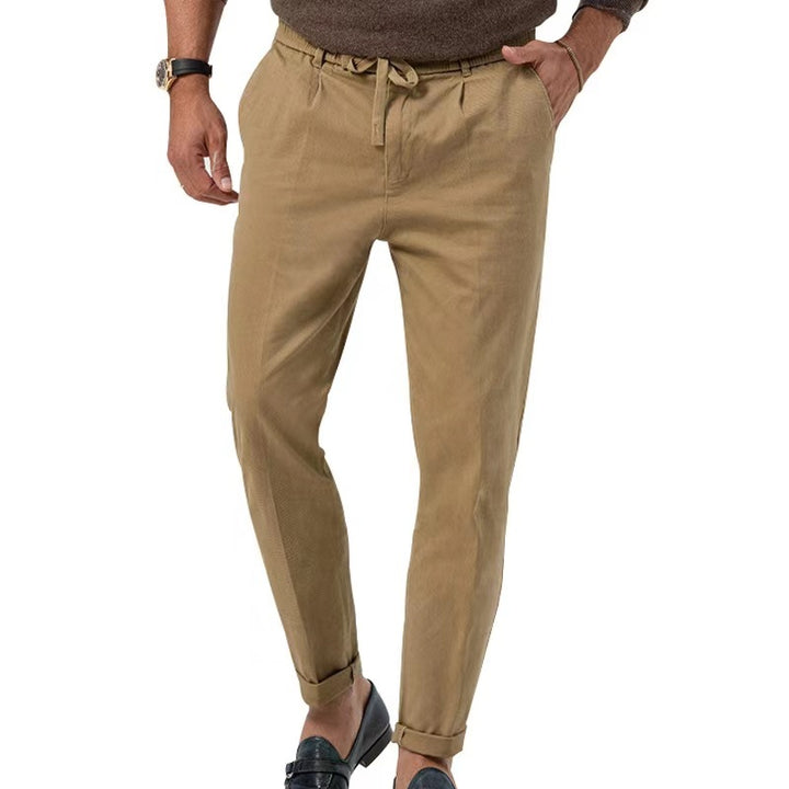 Comfortable men’s leisure pants with elastic waistband Lune London