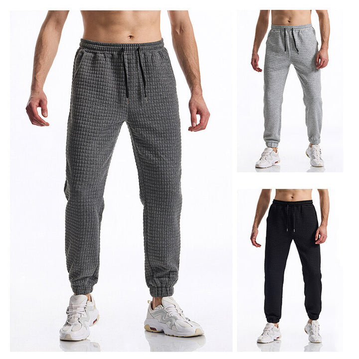 Comfortable sweatpants for men with high waist and elastic comfort Lune London
