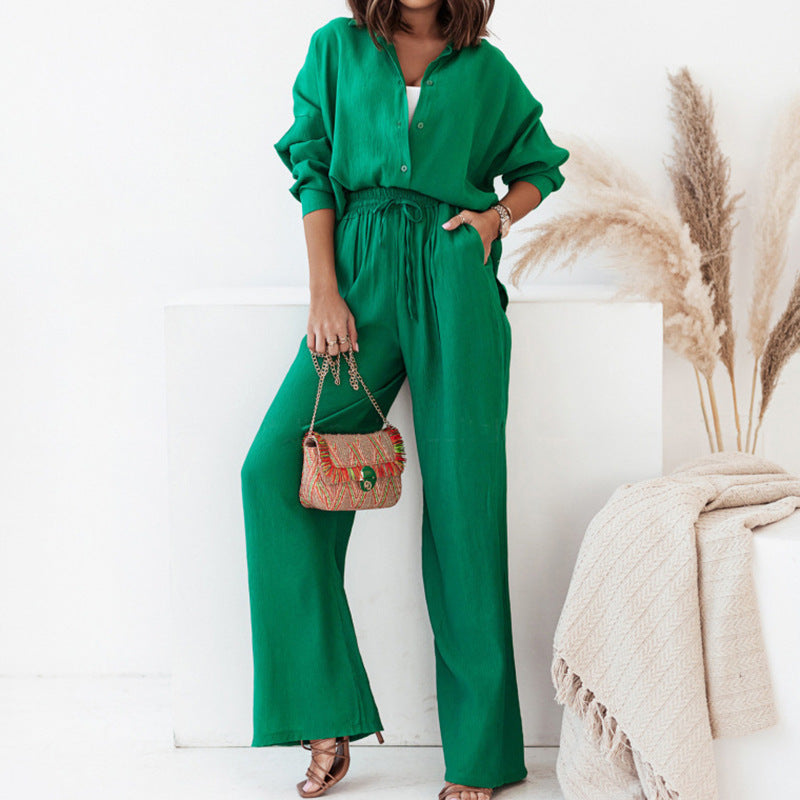 Elegant women, casual two-piece set with a loose fit Lune London