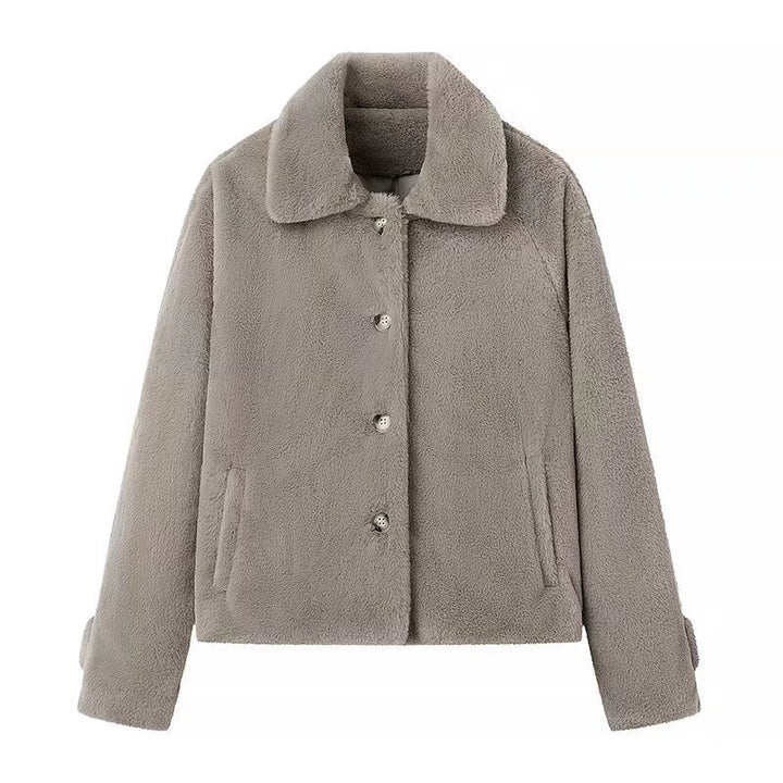 Veste confortable pour femmes avec collier élégant Chic & Stil