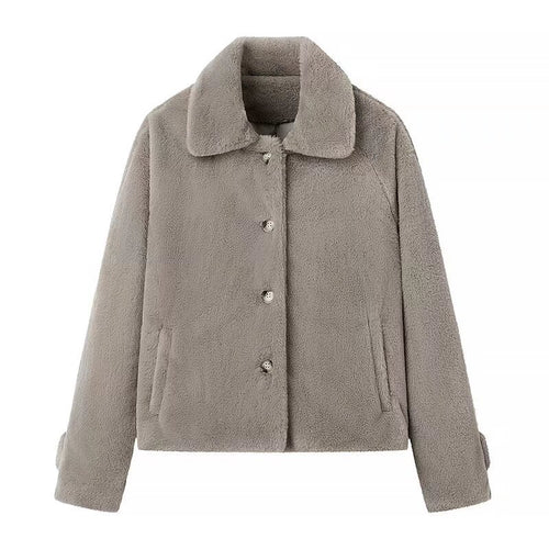 Veste confortable pour femmes avec collier élégant Chic & Stil