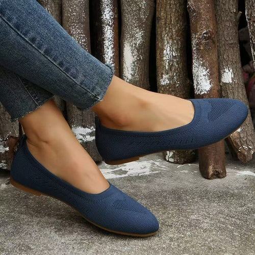 Amarae Stretch Mesh Ballet Flats for Women