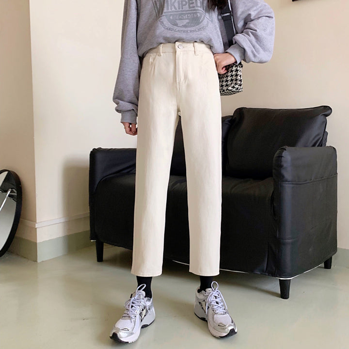 Pantalons chino taille haute pour femmes Chic & Stil