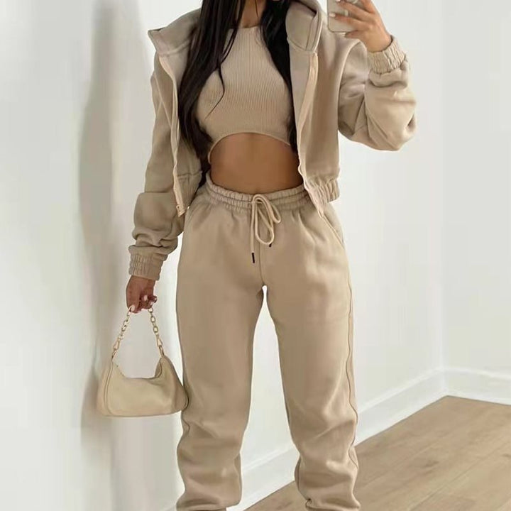 Lune London Women's Short Hoodie and Sport Jogging Set