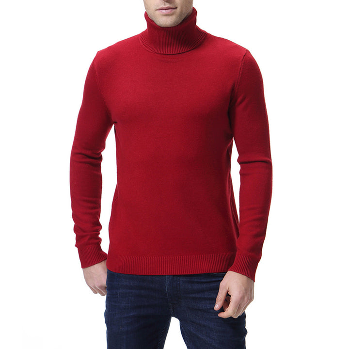 Men's fine cotton turtleneck sweater Lune London